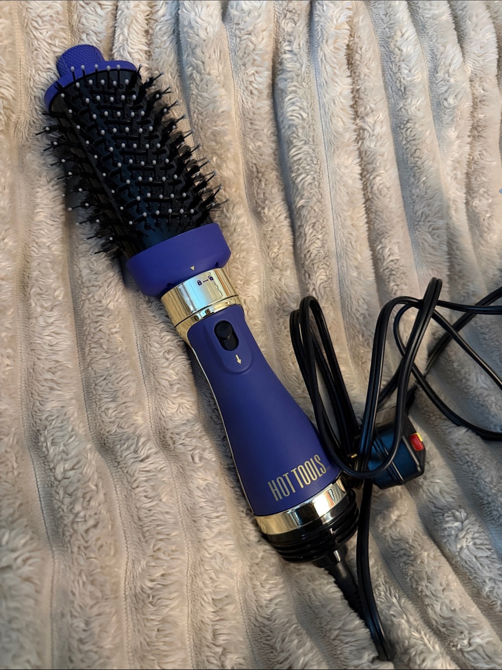 Hot Tools Purple One-Step Hot Air Brush for Women